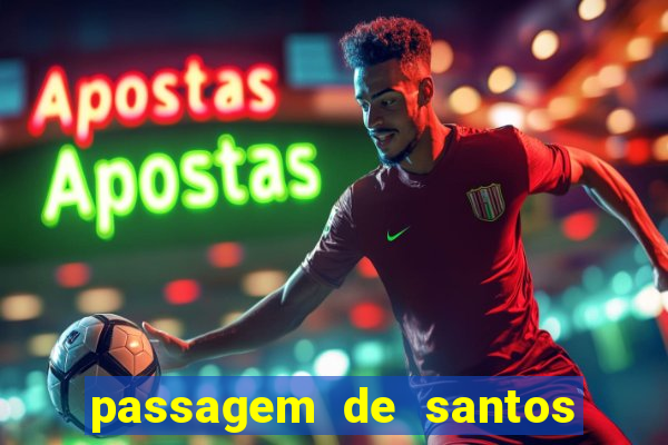 passagem de santos para guarulhos aeroporto